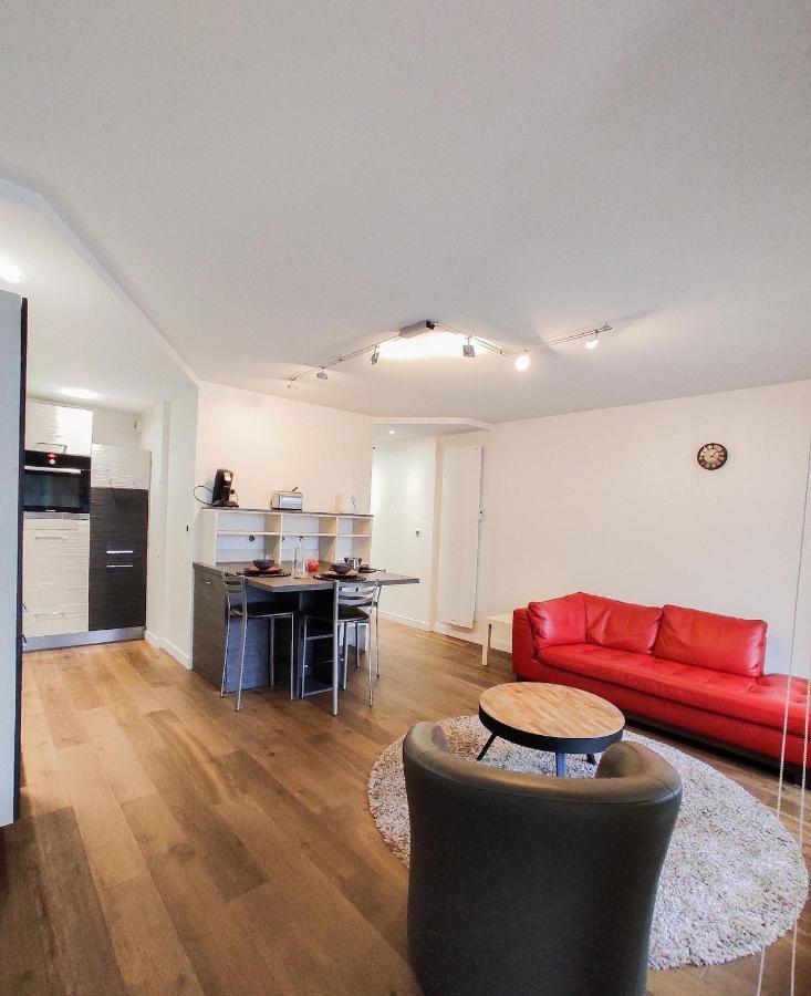 T3 Au Centre Ville Avec Balcon, Parking Gratuit Quimper Zewnętrze zdjęcie